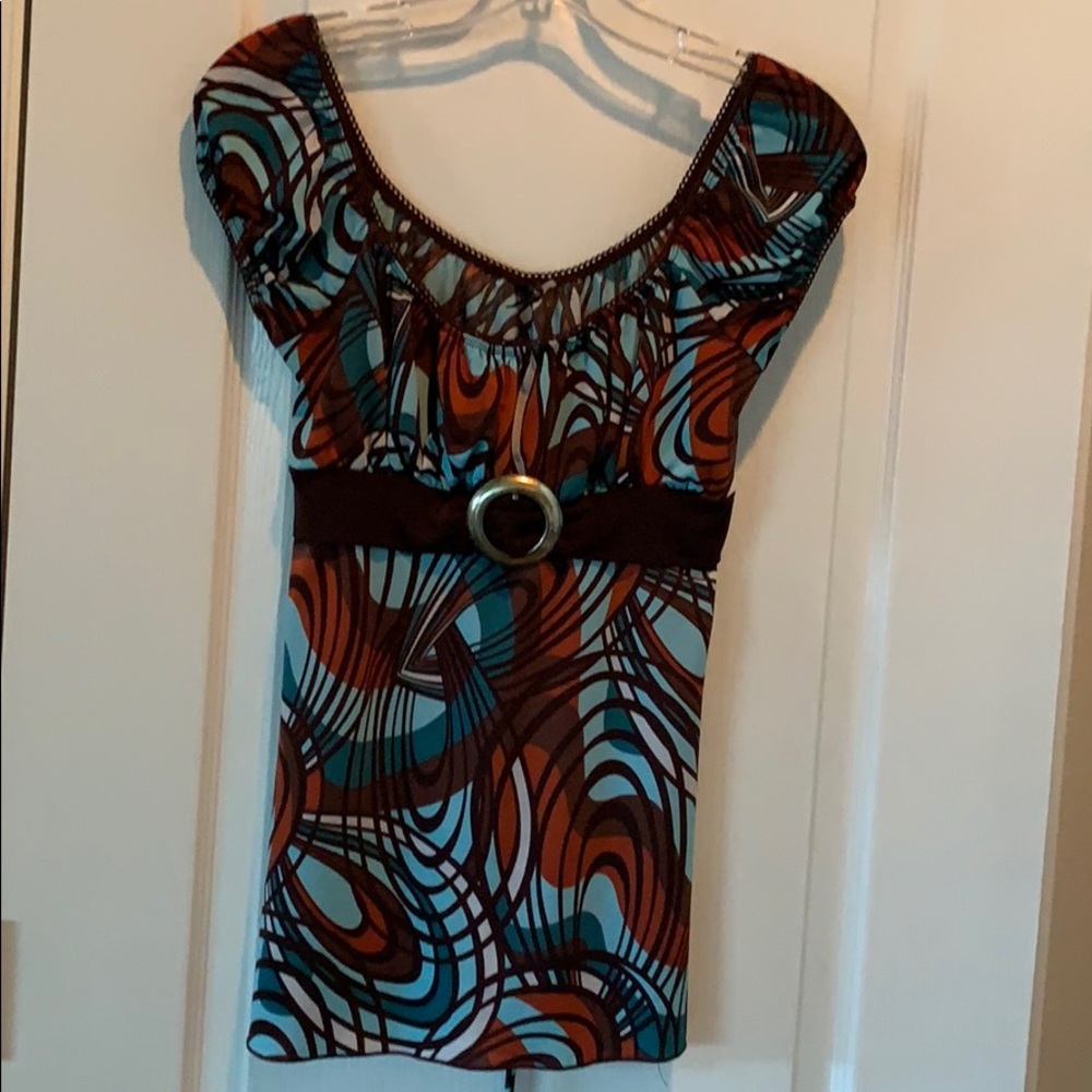 Multi color top